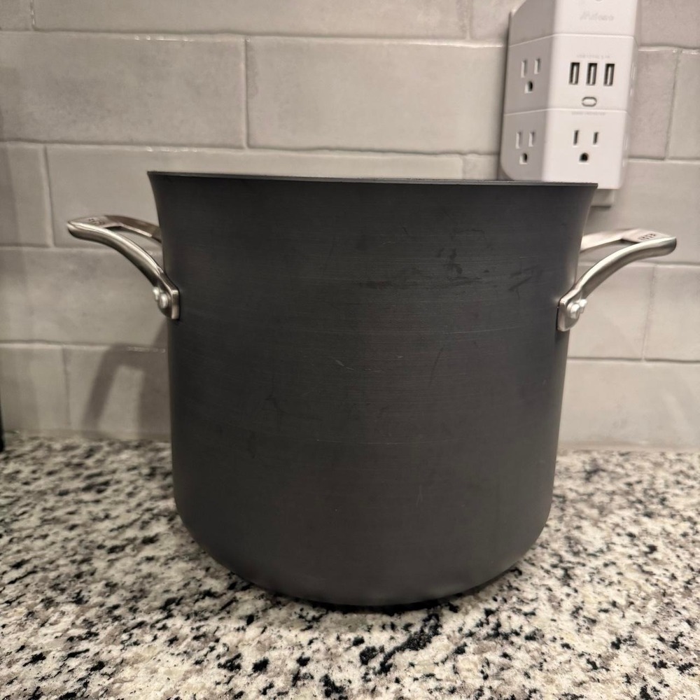 Calphalon Signature 808 8 Qt Hard Anodized Nonstick Stockpot No Lid Kitchen